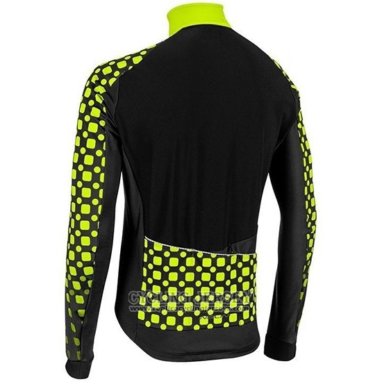 2019 Cycling Jersey Nalini Crit 3l 2.0 Black Yellow Long Sleeve And Bib Tight